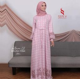 [SPECTRA] GAMIS SEPLY ALLURA 01 MODEL BAJU MUSLIM WANITA MODIS BUSUI FRIENDLY