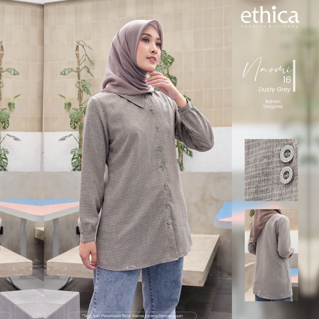ATASAN WANITA LENGAN PANJANG TERBARU ETHICA NAOMI 16