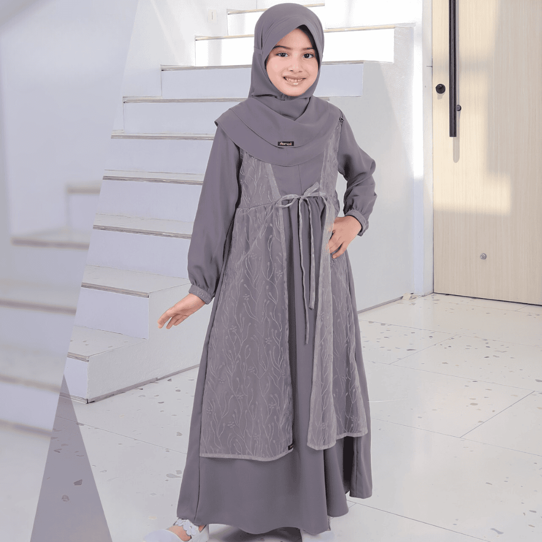 KAGUMI KIDS 136 LAVENDER GREY