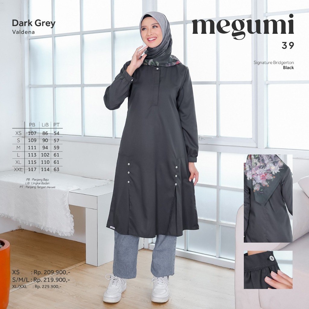MEGUMI 39 DARK GREY