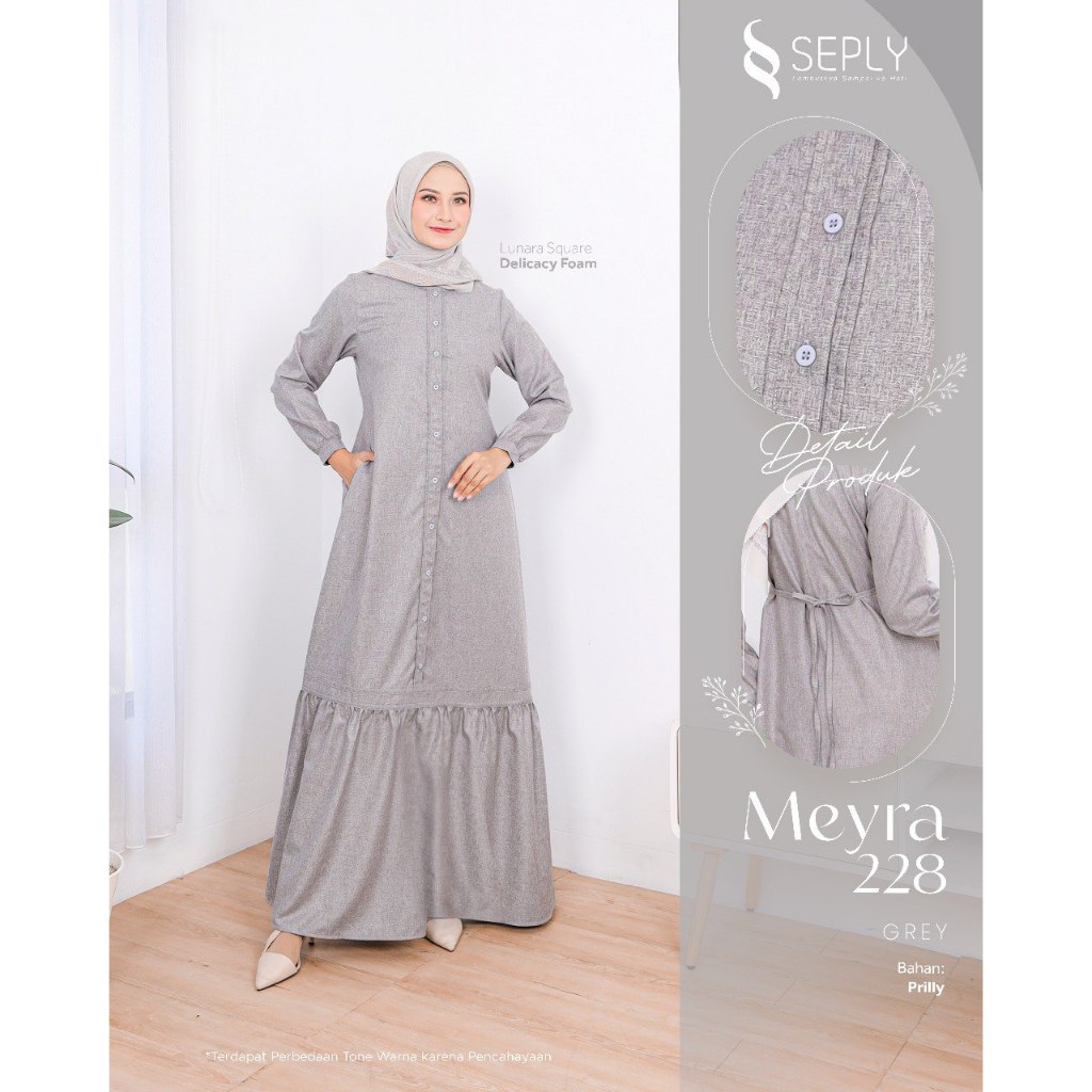 [HABISIN STOK] MEYRA SPECTRA SALE BY SEPLY MODEL BAJU MUSLIM WANITA BUSUI FRIENDLY