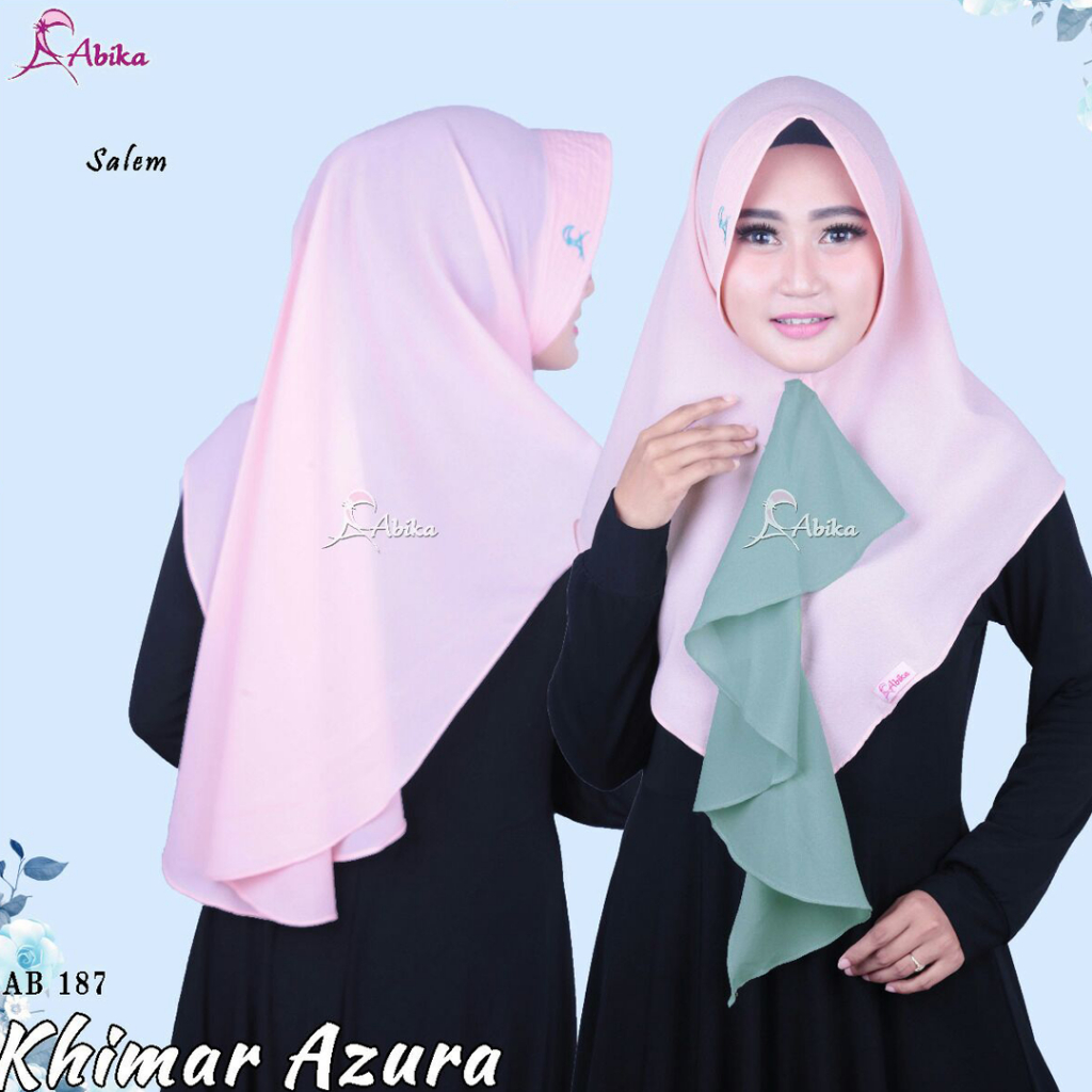 SALE ABIKA KHIMAR BAHAN CREPE PREMIUM HIJAB INSTAN CUCI GUDANG