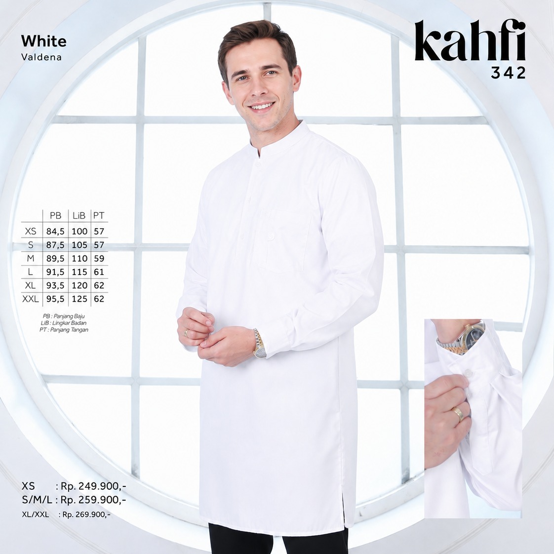 KAHFI 342 WHITE