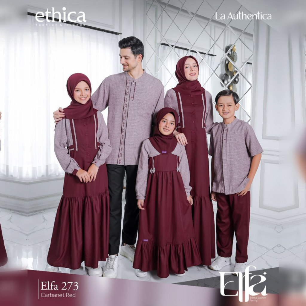 [SPECTRA]  ETHICA ELFA 273 CARBANET RED SARIMBIT LEBARAN KELUARGA ORIGINAL