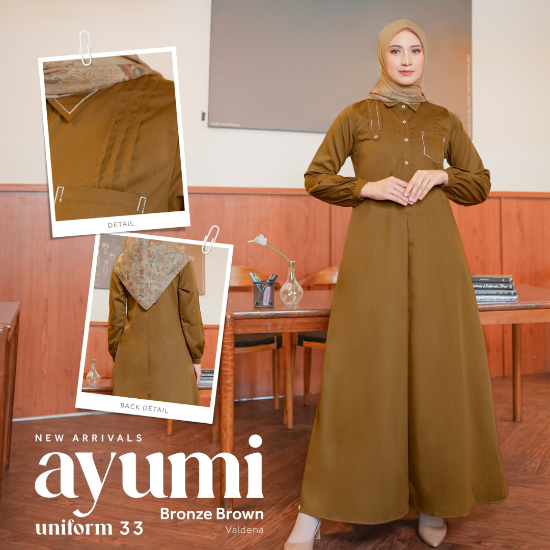 AYUMI UNIFORM 33 BRONZE BROWN