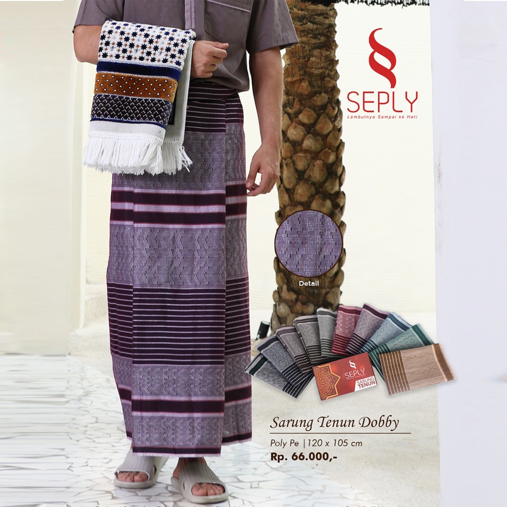 SARUNG TENUN DOBBY HALUS BY SEPLY