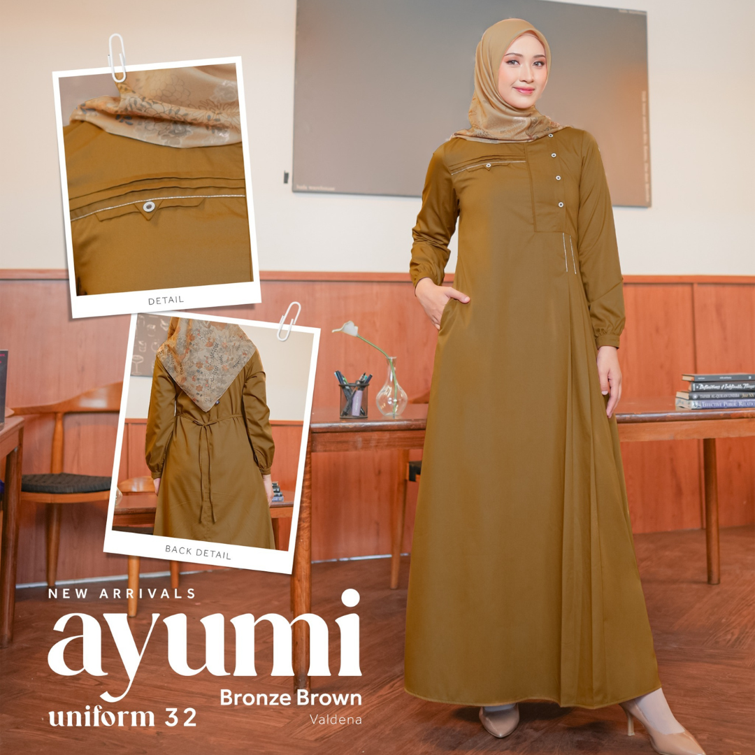 AYUMI UNIFORM 32 BRONZE BROWN