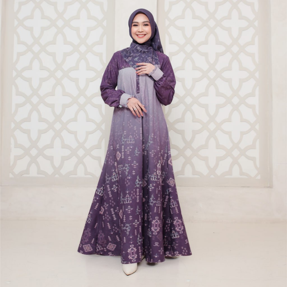 SARIMBIT KEKE ALNARA VINTAGE VIOLET SERIES