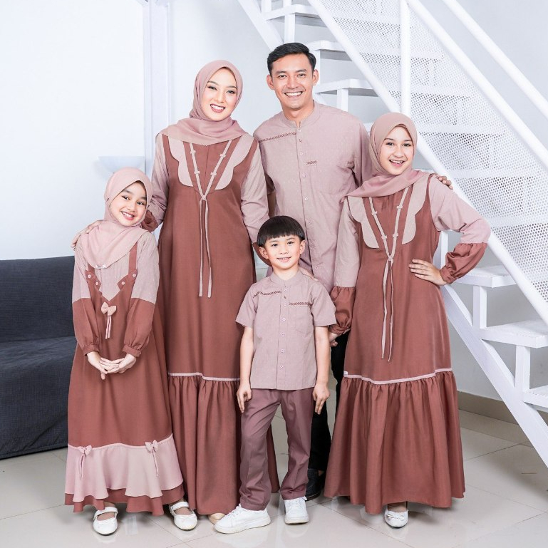 [SPECTRA] SARIMBIT EKSIS 212 APRICOT RUSH BY SEPLY SET BAJU COUPLE SARIMBIT KELUARGA MODIS KEKINIAN