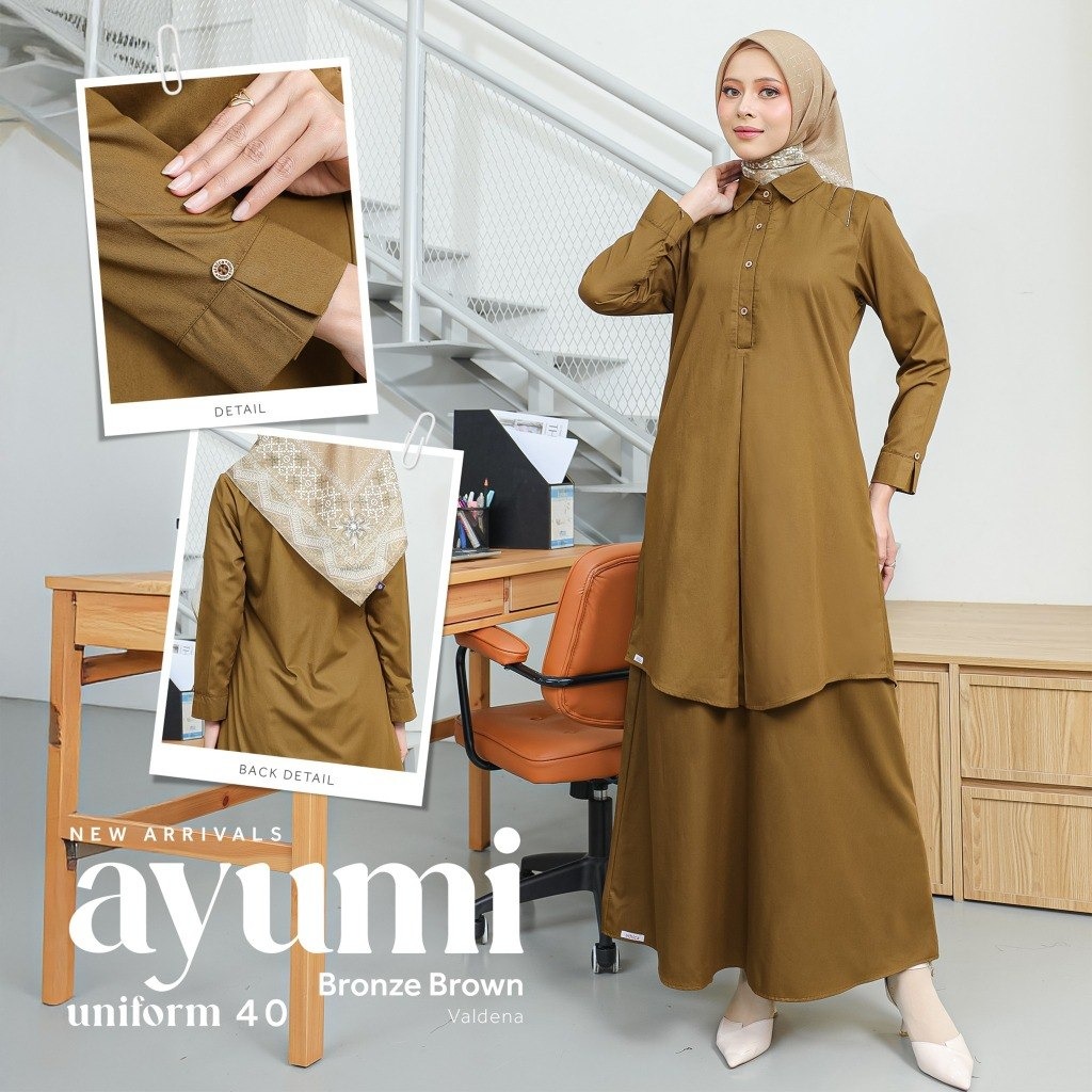 AYUMI UNIFORM 40 BRONZE BROWN