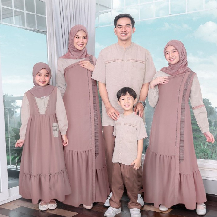 [SPECTRA] SARIMBIT EKSIS 249 BLUSHING PINK BY SEPLY SET BAJU COUPLE SARIMBIT KELUARGA MODIS KEKINIAN