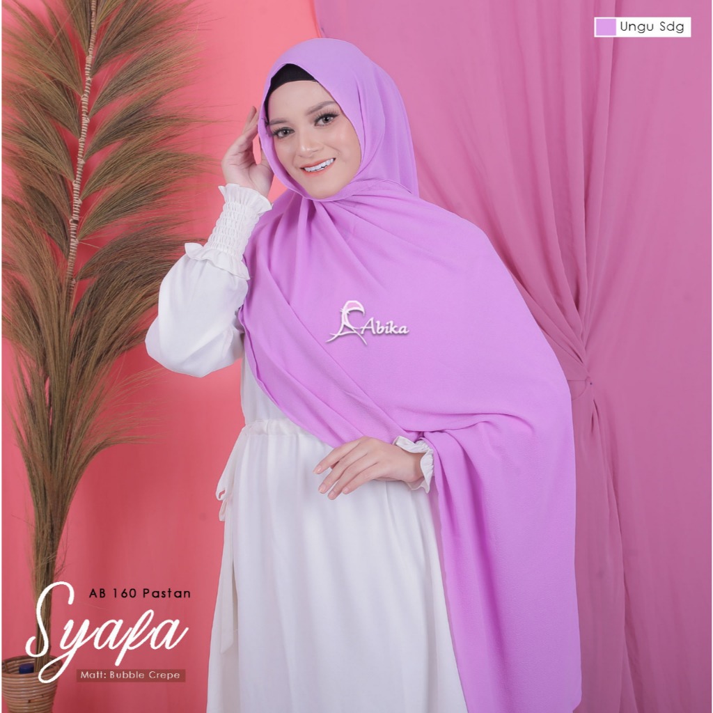 SALE ABIKA PASTAN PASHMINA INSTAN HIJAB CUCI GUDANG BAHAN CREPE MODEL JILBAB ANTI RIBET