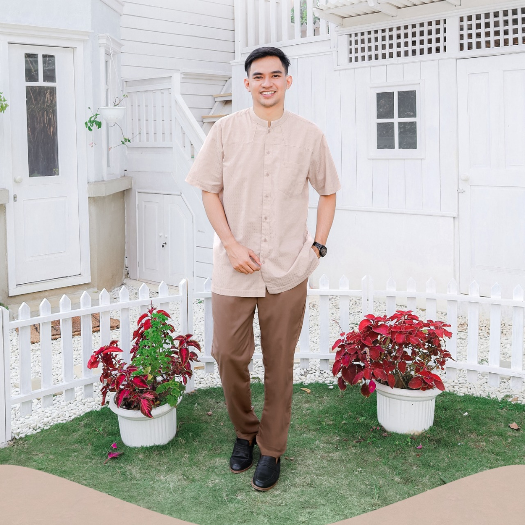 [SPECTRA] BAJU LEBARAN SARIMBIT KELUARGA BY SEPLY EKSIS 222 SAVANNAH TAN
