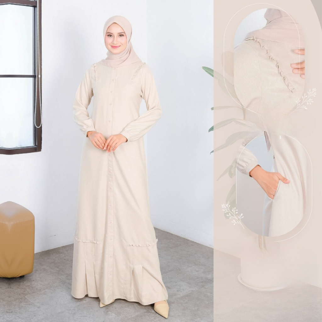 GAMIS KEKINIAN BY SEPLY MEYRA 195 MODEL SIMPLE ELEGAN