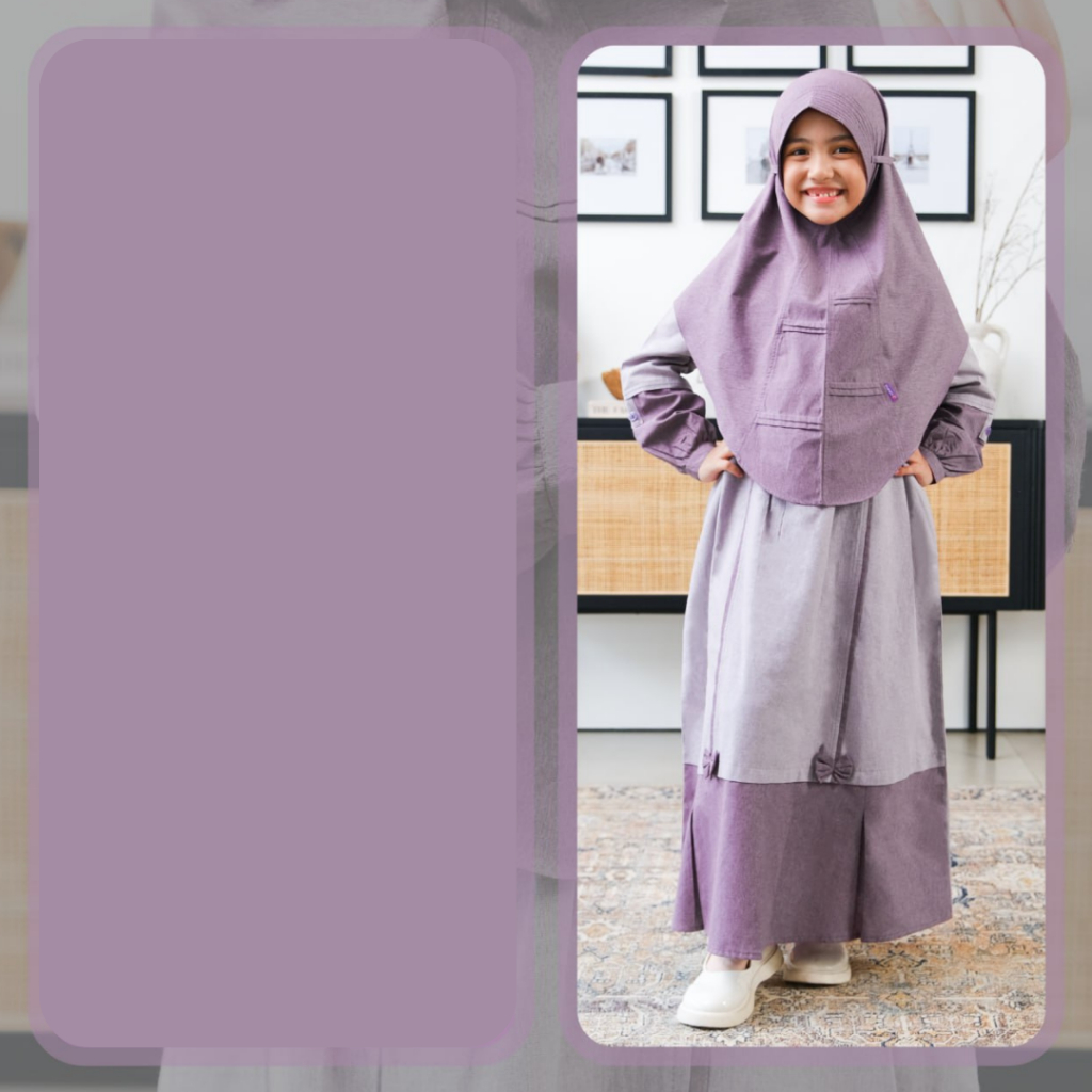 SARIMBIT RANA SOFT PURPLE MODEL SIMPLE KEKINIAN NYAMAN ELEGAN