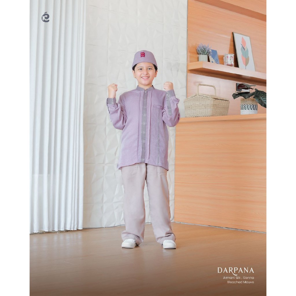 SARIMBIT KEKE DARPANA BLEACHED MAUVE MODEL SARIMBIT KELUARGA TERBARU MODIS KEKINIAN