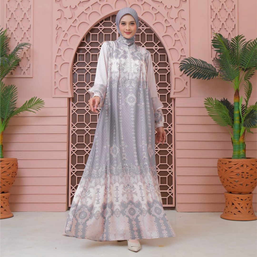 KEKE SARIMBIT SAHIRA PURPLE GRAY