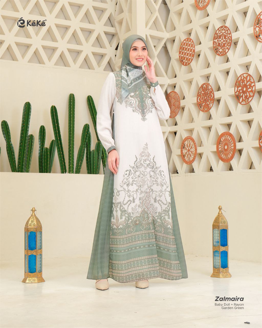 SARIMBIT ZALMAIRA GARDEN GREEN
