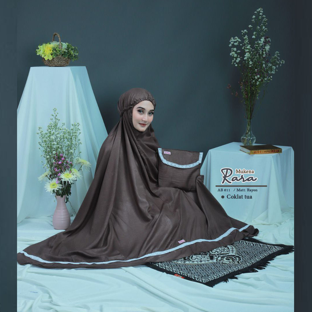 MUKENA DEWASA POLOS CANTIK BY ABIKA MUKENA RARA