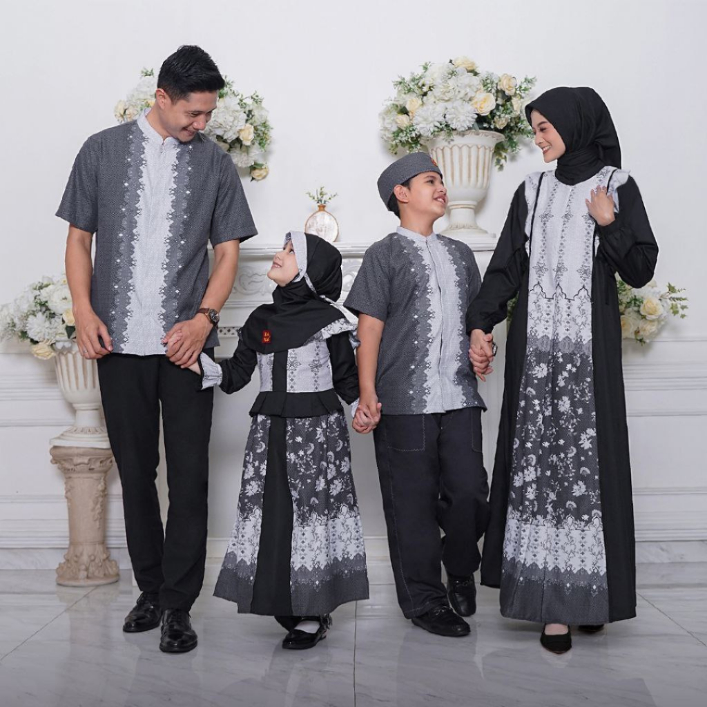 SARIMBIT KEKE MARAGAM SERIES BLACK MODEL SARIMBIT KELUARGA TERBARU MODIS KEKINIAN