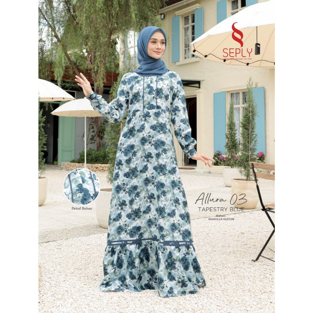 [SPECTRA] ALLURA SALE BY SEPLY GAMIS DAILY MOTIF BAHAN SHAKILA MODEL BAJU MUSIM WANITA BUSUI FRIENDLY