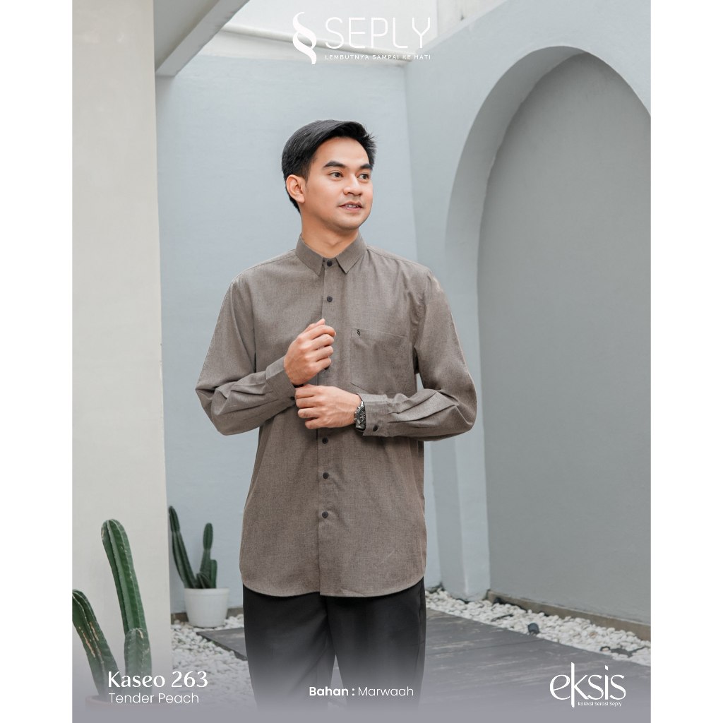 SARIMBIT SEPLY EKSIS 288 TENDER PEACH MODEL BAJU COUPLE KELUARGA LEBARAN TERBARU MODIS KEKINIAN