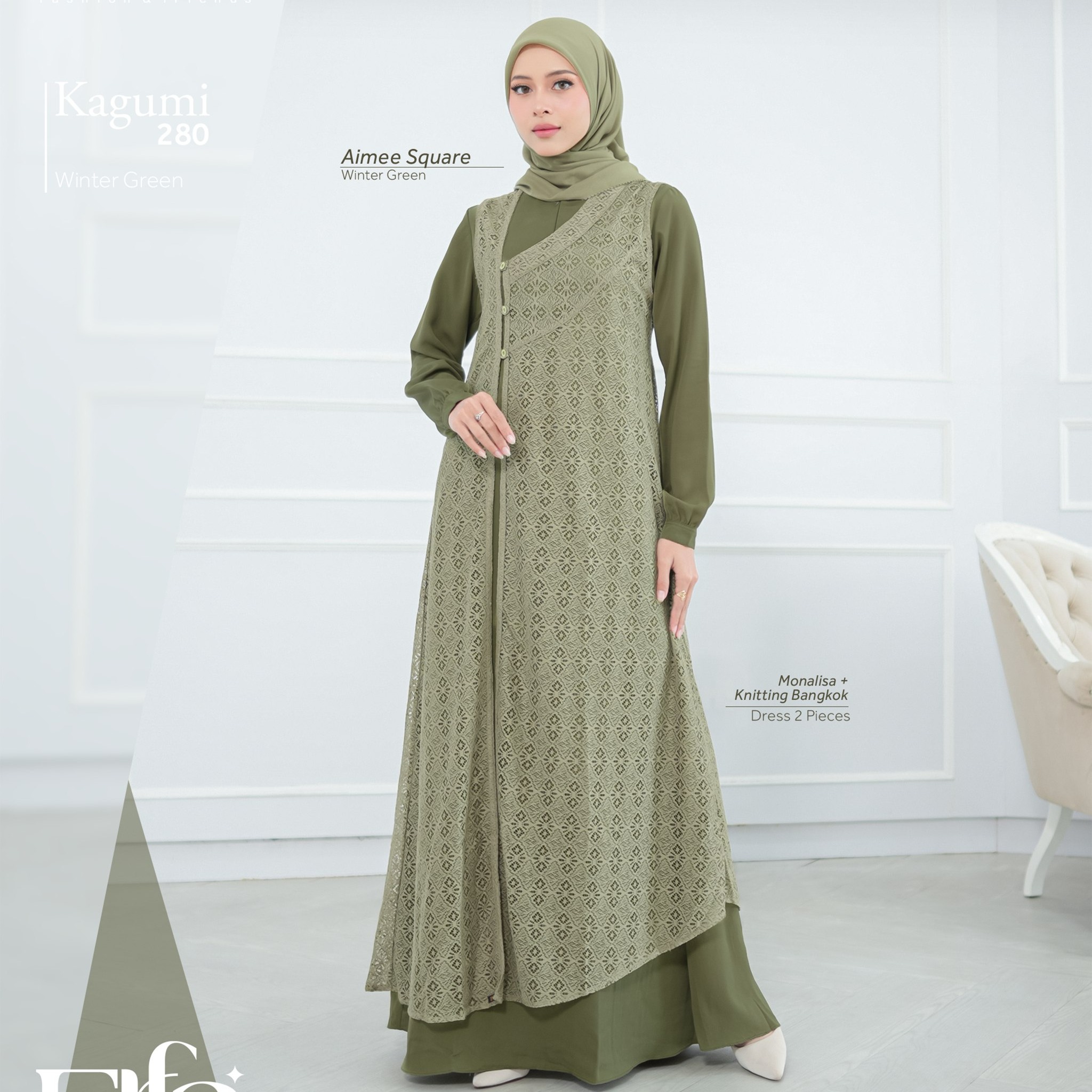 KAGUMI 280 WINTER GREEN