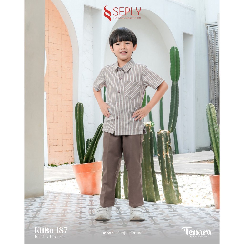 SARIMBIT SEPLY TENARA 13 RUSTIC TAUPE MODEL SARIMBIT KELUARGA LEBARAN TERBARU MODIS KEKINIAN