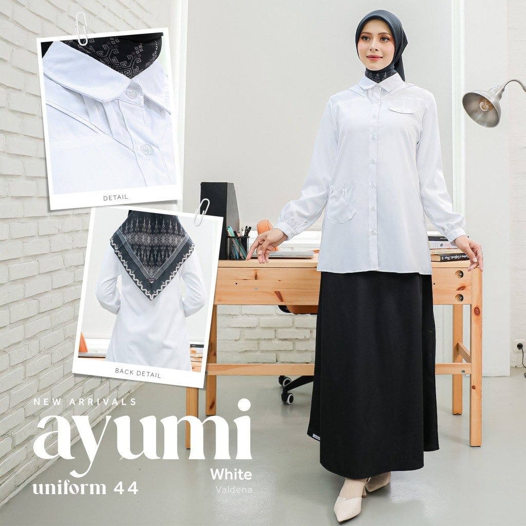 AYUMI UNIFORM 44 WHITE