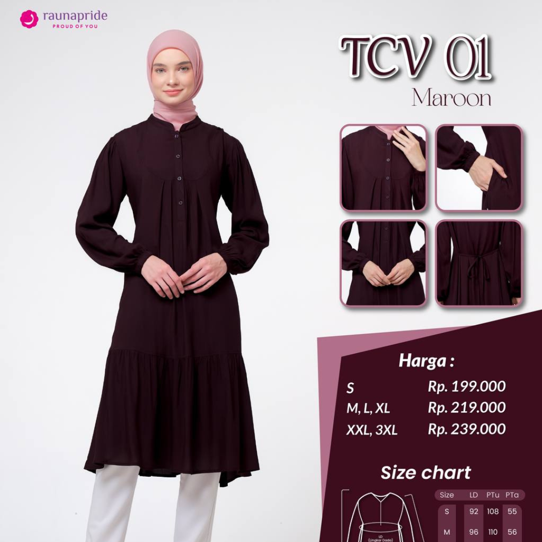 TCV 01 MAROON