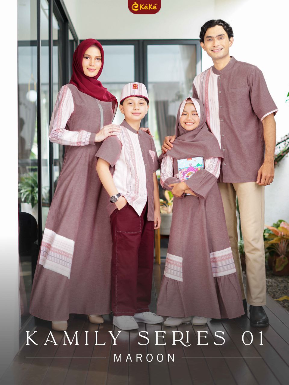 KEKE KAMILY MAROON